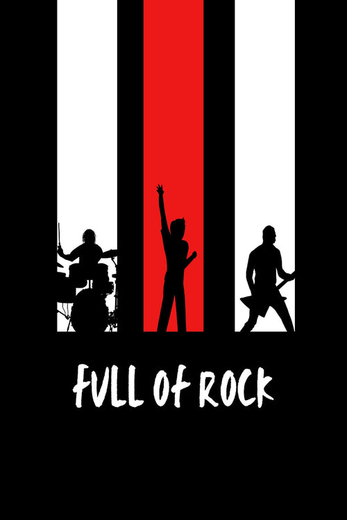 #Full of Rock Oversized T-Shirt