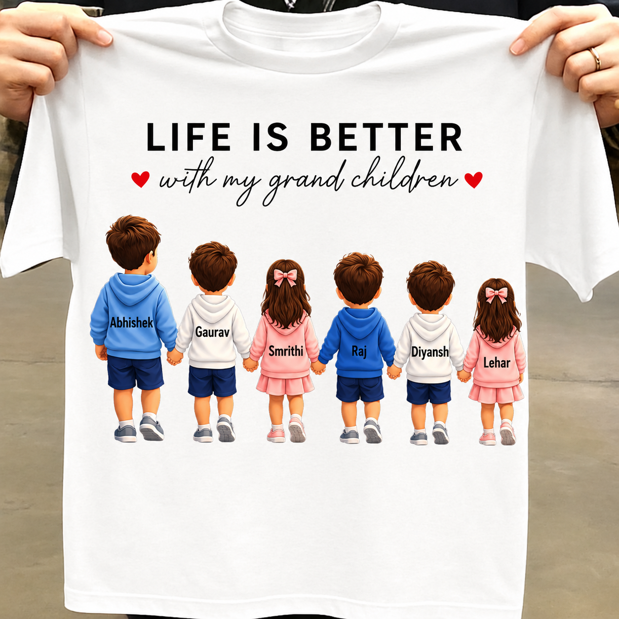 Life is Better with my grand children Tee