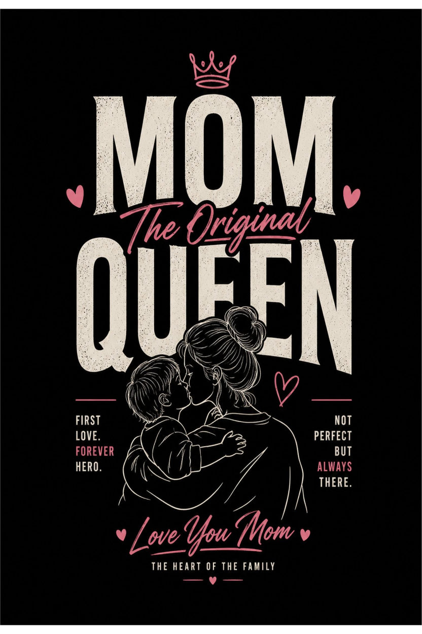 Mom The Original Queen T-Shirt