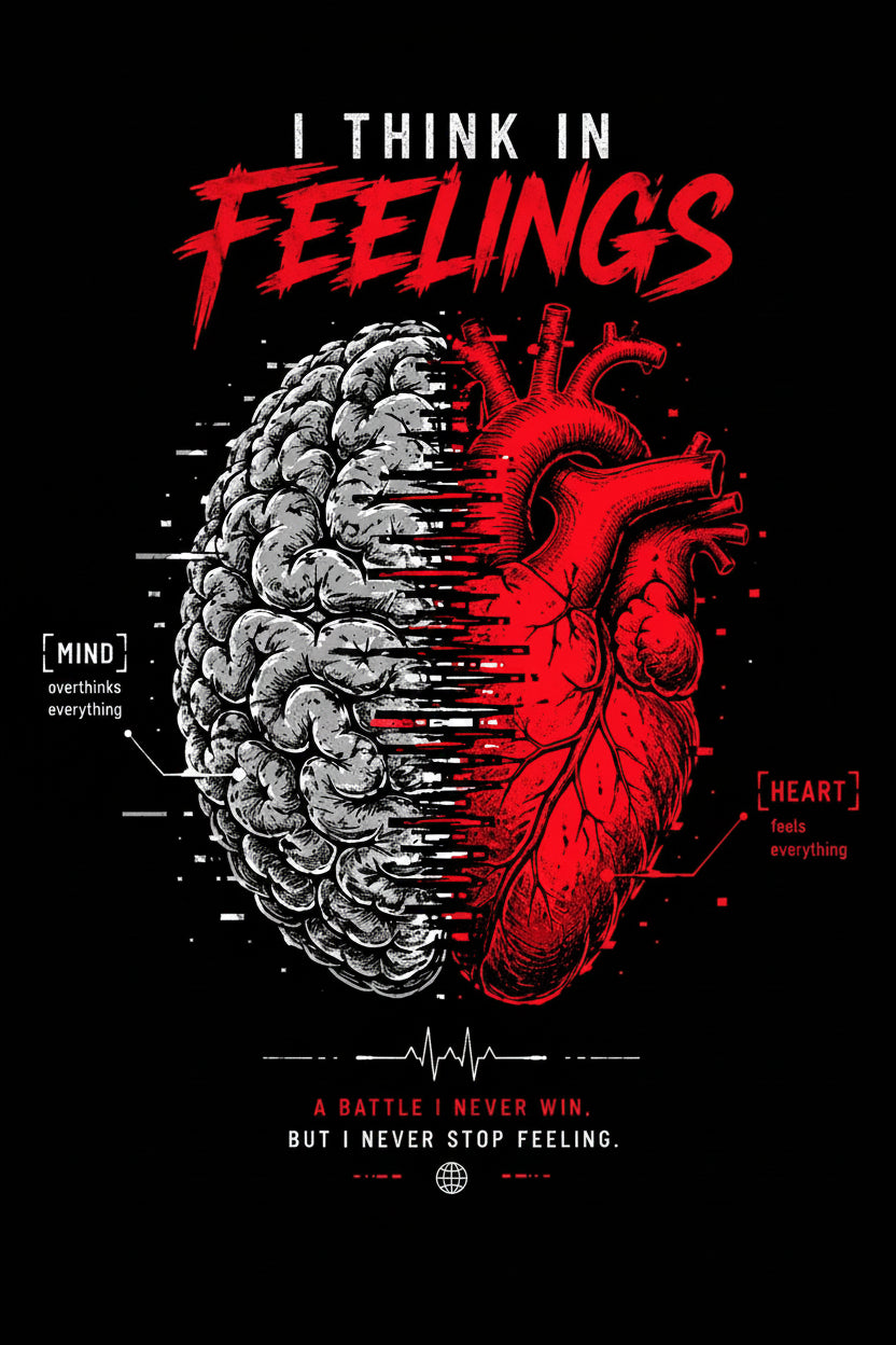 I Think In Feelings T-Shirt
